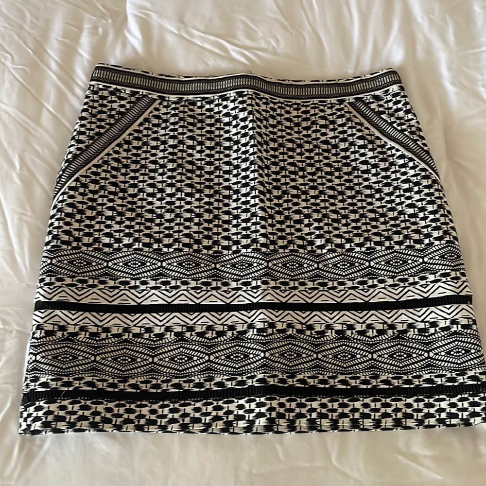 Black and White Skirt